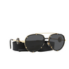 Versace VE2232 Sunglasses 143887 black - product thumbnail 2/4