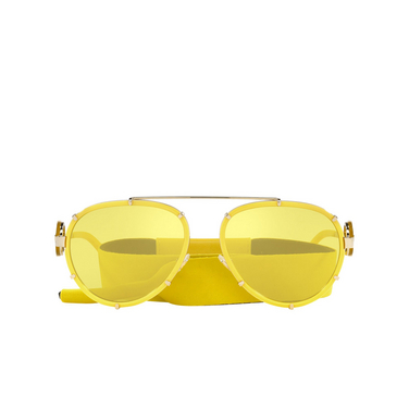 Gafas de sol Versace VE2232 14736D yellow - Vista delantera
