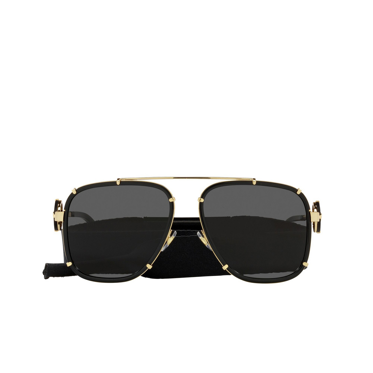 Versace VE2233 Sunglasses 143887 Black - front view