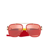 Versace VE2233 Sunglasses 1472C8 red - product thumbnail 1/4