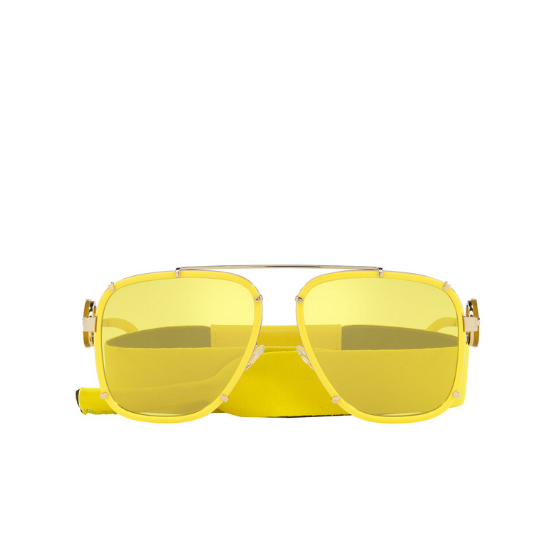 Versace VE2233 Sunglasses 14736D yellow - 1/4