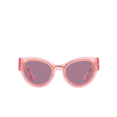 Lunettes de soleil Versace VE2234 125284 transparent pink - Vue de face