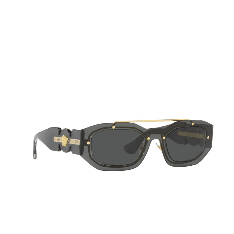 Versace VE2235 Sunglasses 100287 transparent dark grey - 2/4
