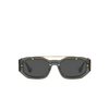 Versace VE2235 Sunglasses 100287 transparent dark grey - product thumbnail 1/4