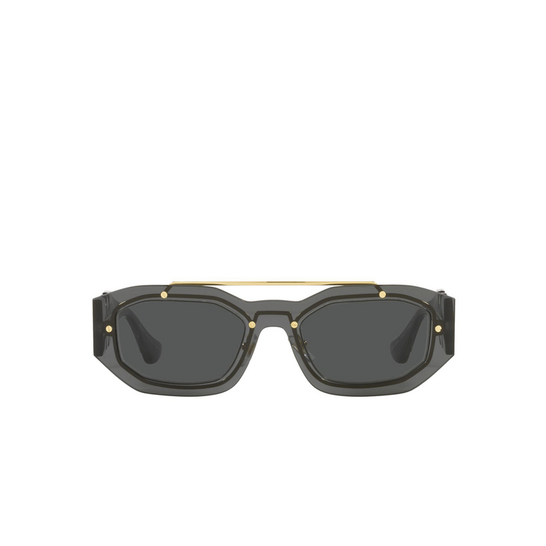 Versace VE2235 Sunglasses 100287 transparent dark grey - 1/4