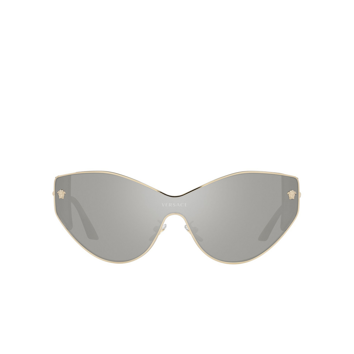Versace® Cat-eye Sunglasses: VE2239 color Pale Gold 12526G - front view.