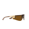 Versace VE2241 Sunglasses 100263 bronze - product thumbnail 3/4