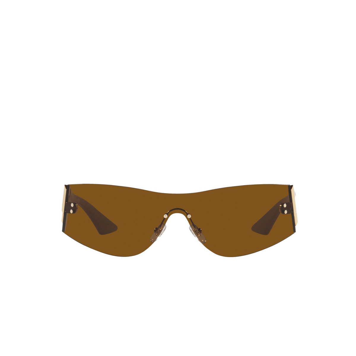 Versace® Irregular Sunglasses: VE2241 color Bronze 100263 - front view.