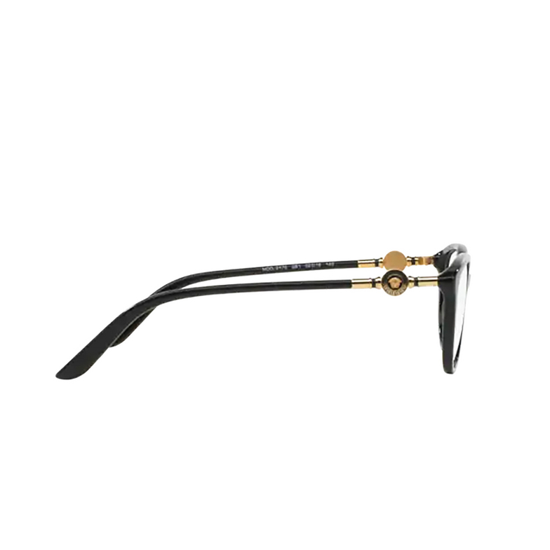 Versace VE3175 Korrektionsbrillen GB1 black - 3/4