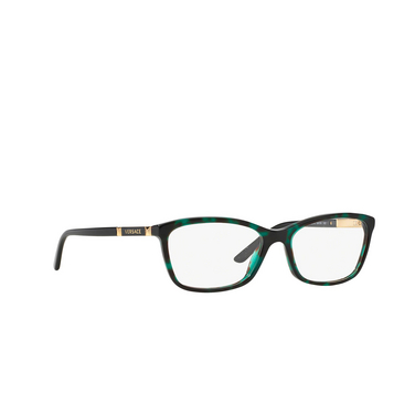 Versace VE3186 Eyeglasses 5076 havana - three-quarters view
