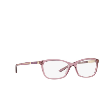 Versace VE3186 Eyeglasses 5279 transparent violet - three-quarters view