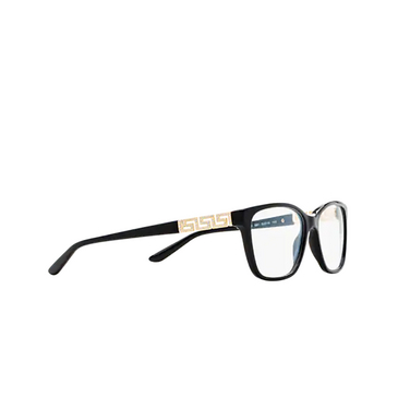 Versace VE3192B Eyeglasses GB1 black - three-quarters view