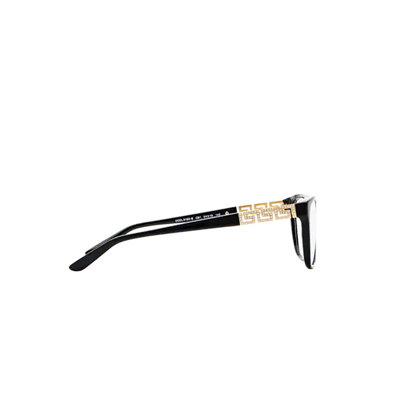 Versace VE3192B Eyeglasses GB1 black - 3/4