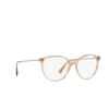Versace VE3251B Eyeglasses 5215 transparent brown - product thumbnail 2/4