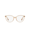 Versace VE3251B Korrektionsbrillen 5215 transparent brown - Produkt-Miniaturansicht 1/4