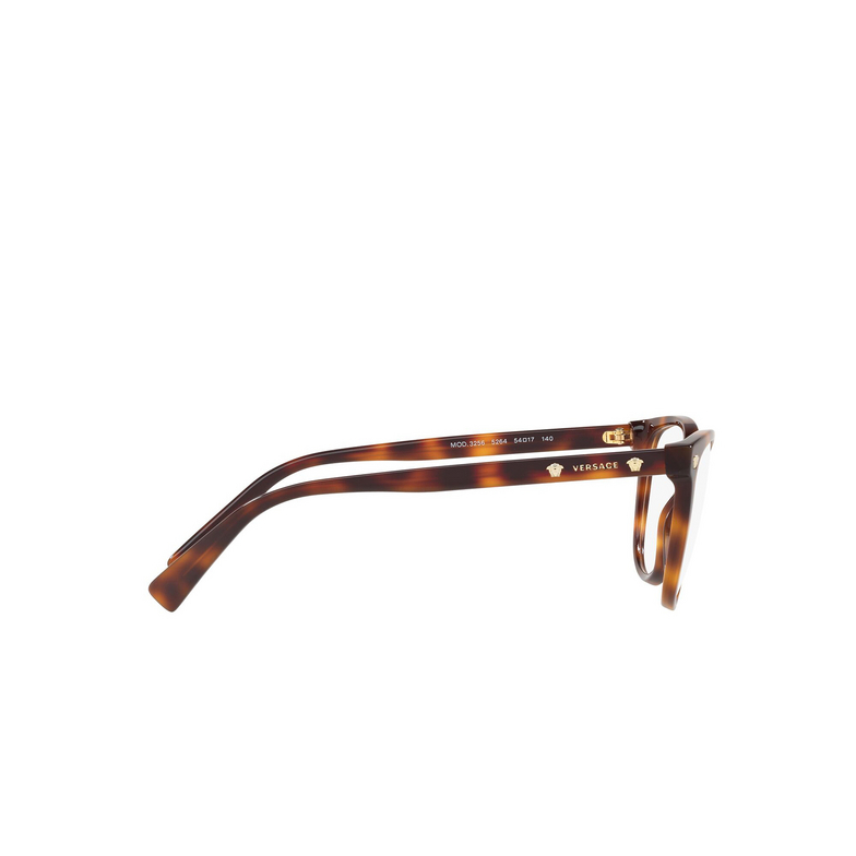 Versace VE3256 Eyeglasses 5264 havana - 3/4