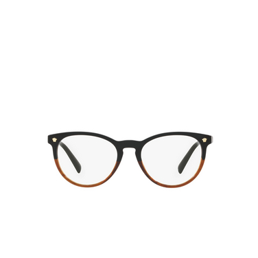 Versace VE3257 Korrektionsbrillen 5117 black / havana - Vorderansicht