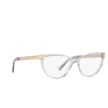 Versace VE3271 Eyeglasses 5305 transparent grey - three-quarters view