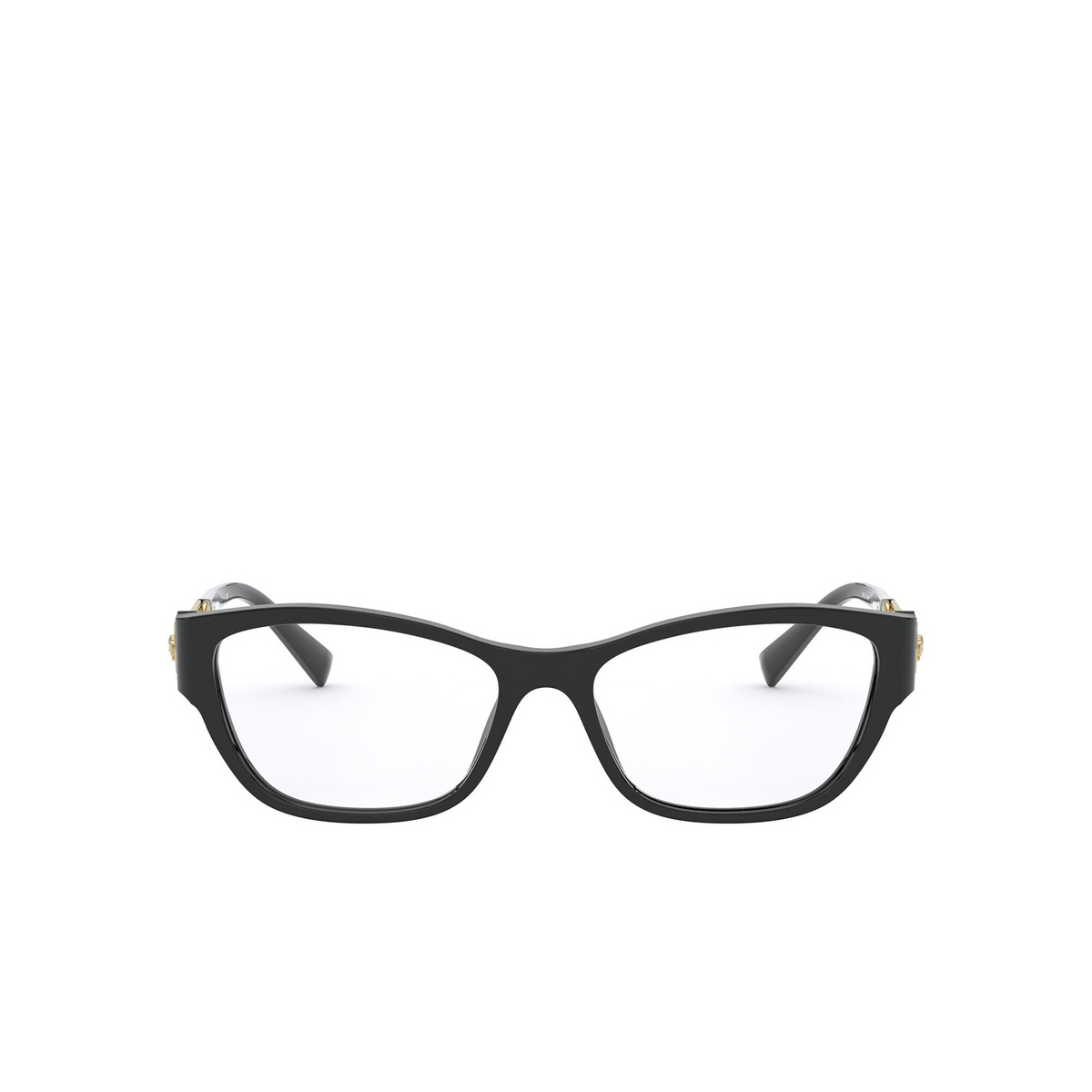 Versace VE3288 Eyeglasses GB1 Black - front view
