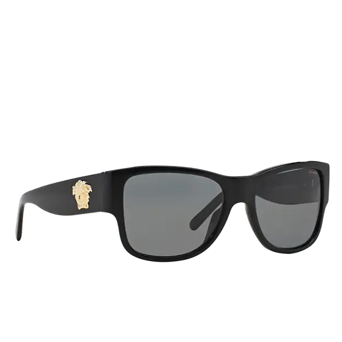 Versace VE4275 Sunglasses GB1/81 Black - three-quarters view