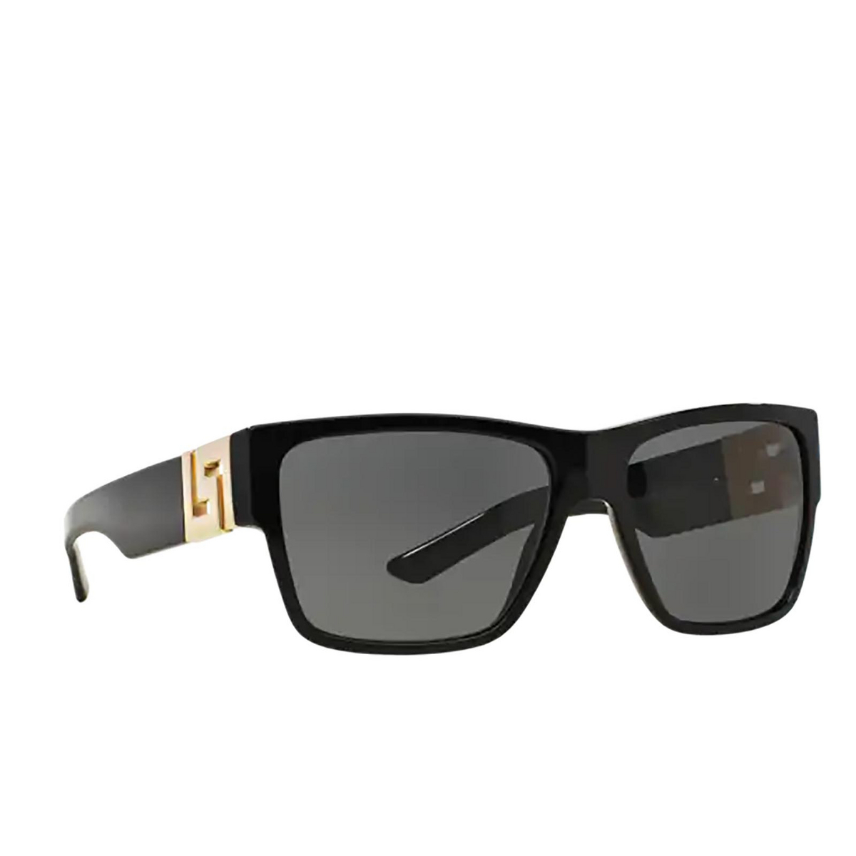 Versace VE4296 Sunglasses GB1/87 Black - three-quarters view