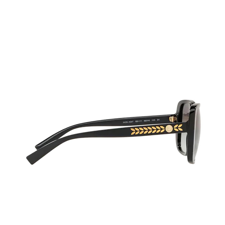 Versace VE4357 Sunglasses GB1/11 black - 3/4