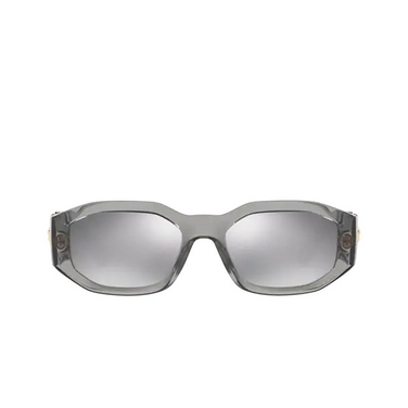 Gafas de sol Versace Medusa Biggie 311/6G transparent grey - Vista delantera