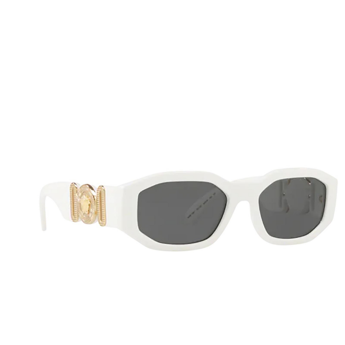 Versace Medusa Biggie Sunglasses 401/87 White - three-quarters view