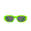 Versace Medusa Biggie Sunglasses 531987 green fluo - product thumbnail 1/4