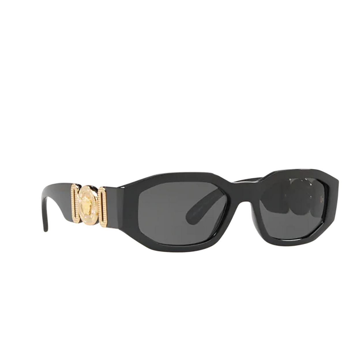 Versace® Sunglasses: VE4361 color Black GB1/87 - front view.