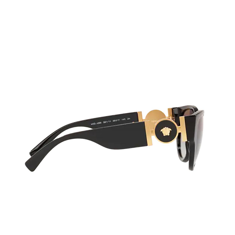 Gafas de sol Versace VE4368 GB1/11 black - 3/4