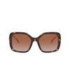 Versace VE4375 Sunglasses 108/13 havana - product thumbnail 1/4