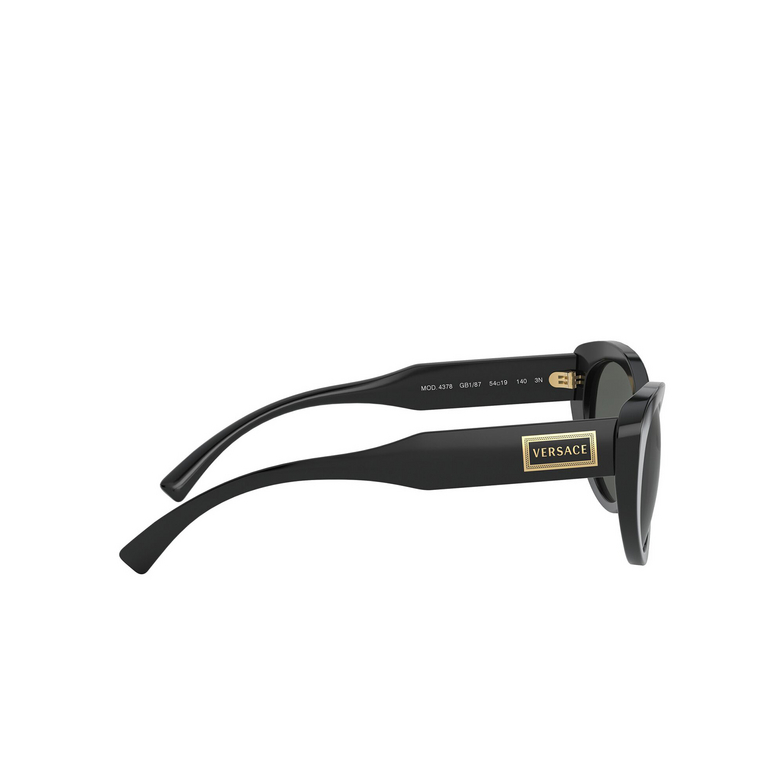Versace VE4378 Sunglasses GB1/87 black - 3/4