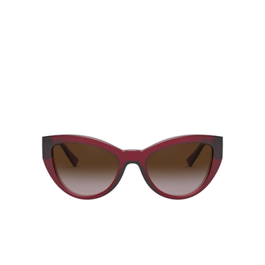 Gafas de sol Versace VE4381B 388/13 transparent red - Vista delantera