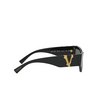 Occhiali da sole Versace VE4383 GB1/87 black - anteprima prodotto 3/4