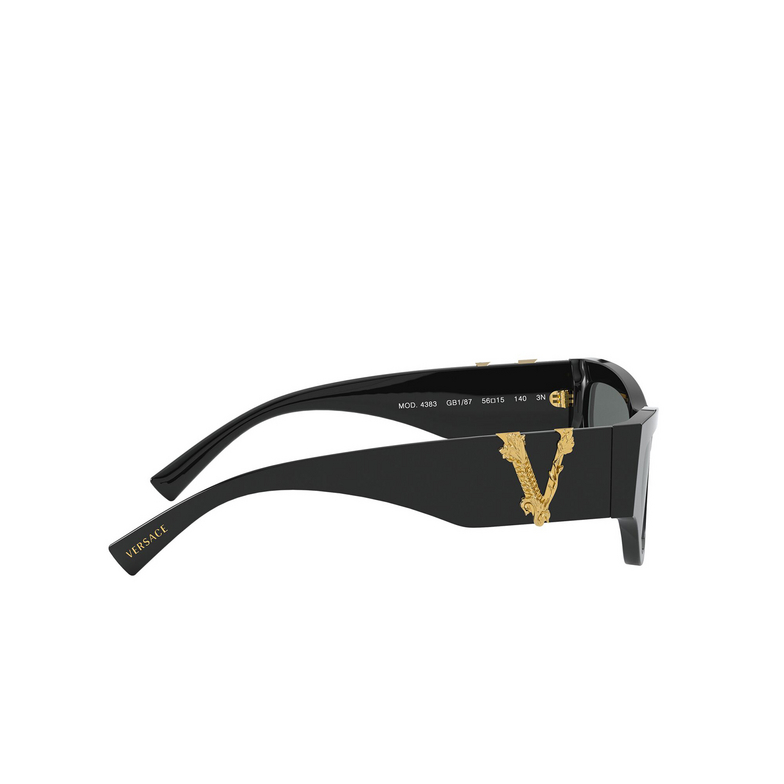 Gafas de sol Versace VE4383 GB1/87 black - 3/4