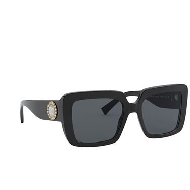 Versace VE4384B Sonnenbrillen GB1/87 black - Dreiviertelansicht