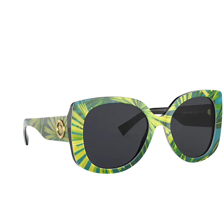 Versace VE4387 Sunglasses 533687 print palms - 2/4