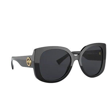 Versace VE4387 Sunglasses GB1/87 black - three-quarters view