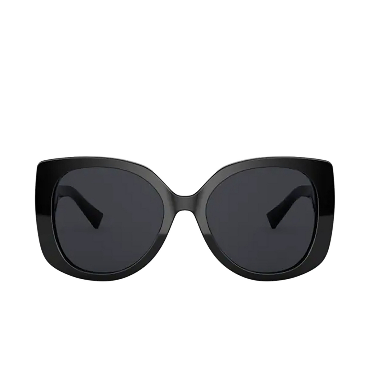 Versace® Sunglasses: VE4387 color Black GB1/87 - front view.