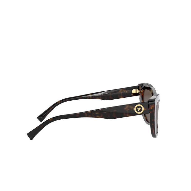 Gafas de sol Versace VE4388 108/73 havana - 3/4