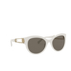 Versace VE4389 Sunglasses 314/3 white - product thumbnail 2/4