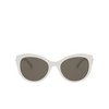 Versace VE4389 Sunglasses 314/3 white - product thumbnail 1/4