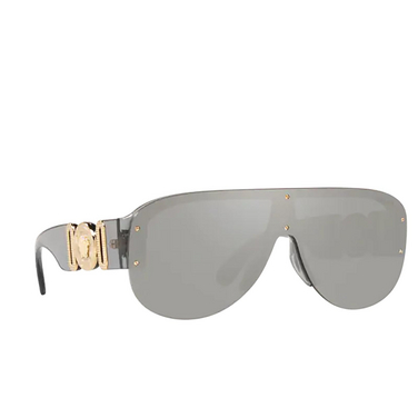 Versace VE4391 Sunglasses 311/6G transparent grey - three-quarters view