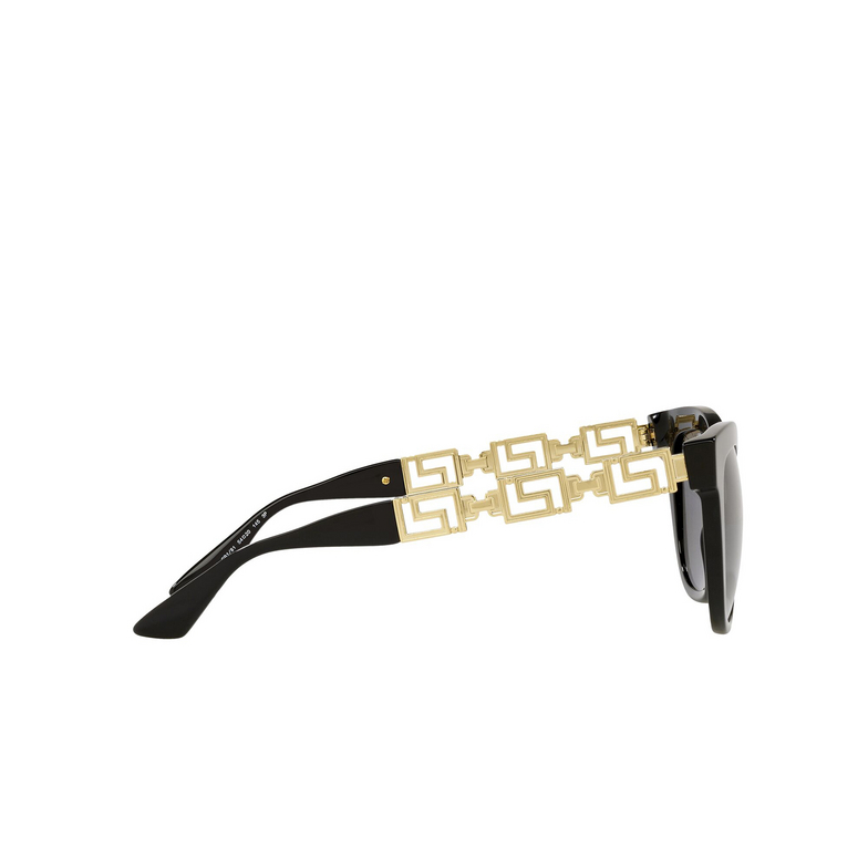 Occhiali da sole Versace VE4394 GB1/87 black - 3/4