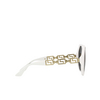 Occhiali da sole Versace VE4395 314/87 white - anteprima prodotto 3/4