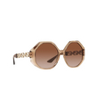 Versace VE4395 Sunglasses 533313 transparent brown - product thumbnail 2/4