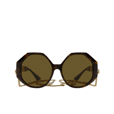 Versace VE4395 Sunglasses 534673 havana - front view