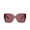 Versace VE4402 Sunglasses 388/69 transparent red - product thumbnail 1/4