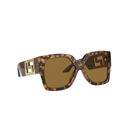 Versace VE4402 Sunglasses 511973 havana - three-quarters view